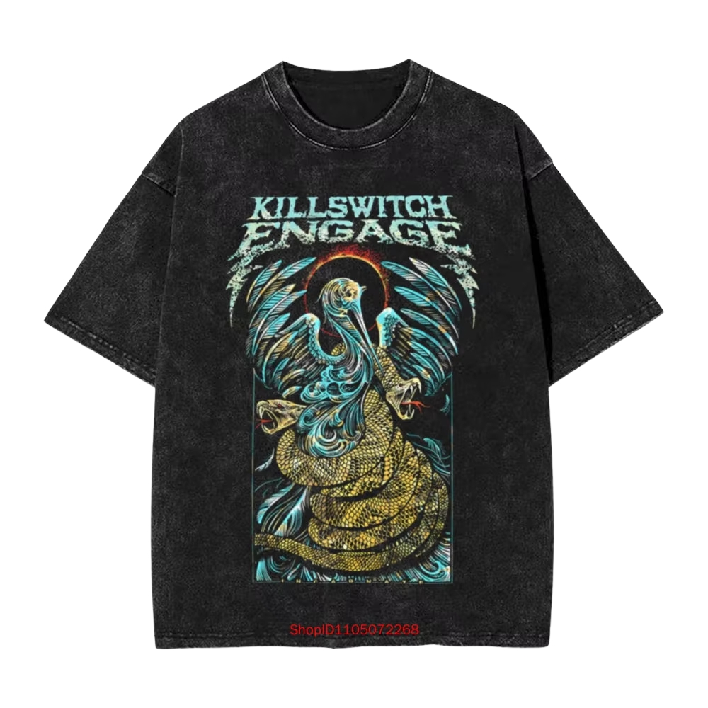 Killswitch Engage Band Mineral Wash T-Shirt