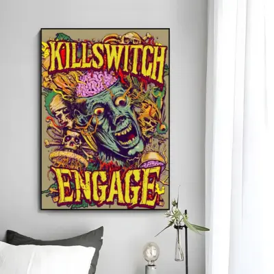 Killswitch Engage Horror Wall Art