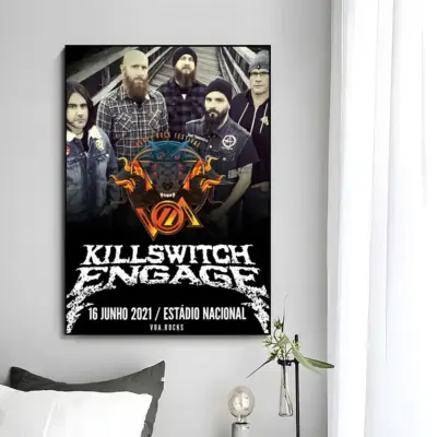 Killswitch Engage Team Wall Art