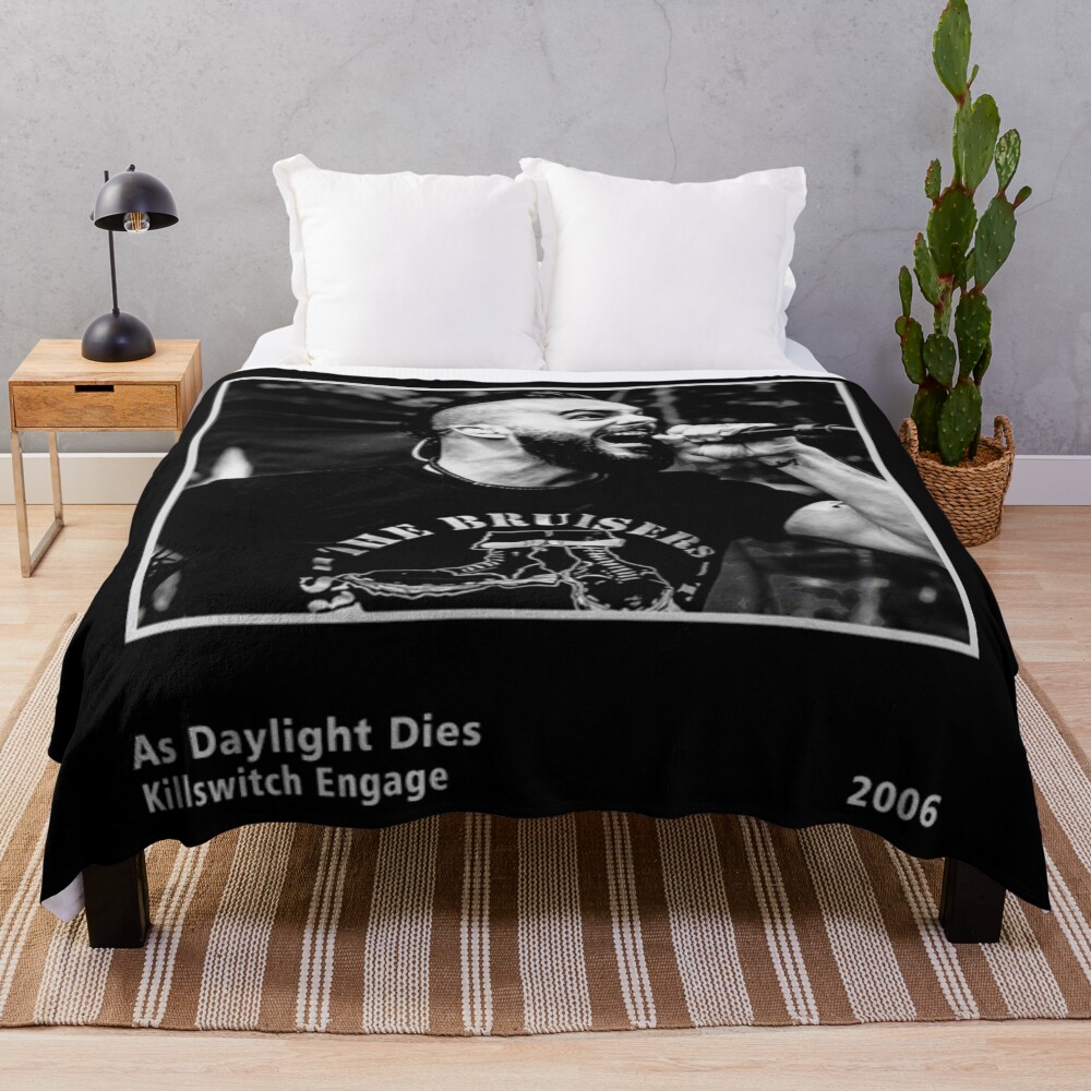 Killswitch Engage Jesse Leach Throw Blanket