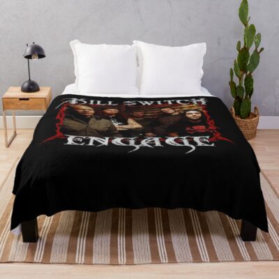 Killswitch Engage Band Throw Blanket