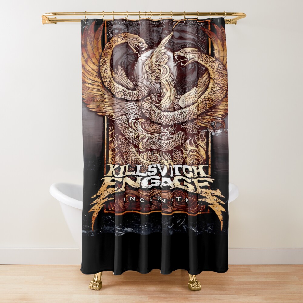 Killswitch Engage Incarnate Album Shower Curtain