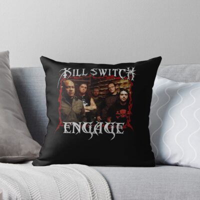 Killswitch Engage Band Throw Pillow