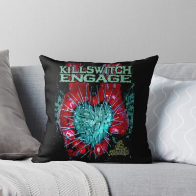 Killswitch Engage The End Of Heartache Throw Pillow