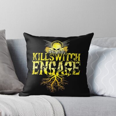 Killswitch Engage Logo Throw Pillow