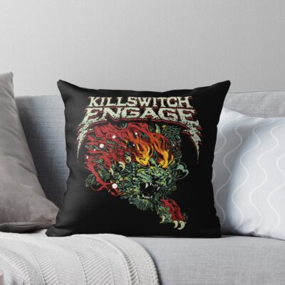 Killswitch Engage Atonement Throw Pillow
